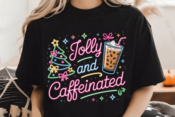 Bringing Holiday Cheer to Life with Christmas Coffee PNG and Neon Christmas PNG Designs