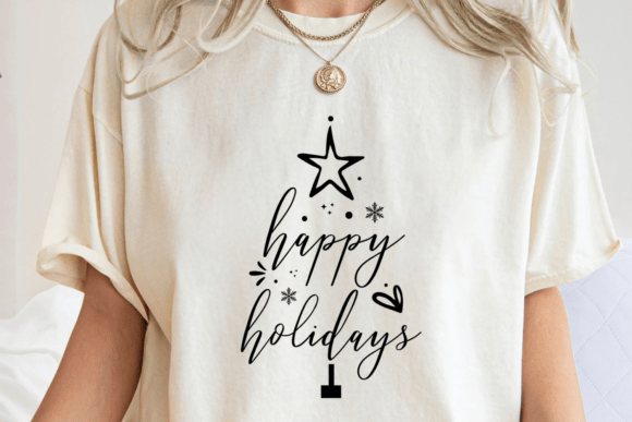 Elevating Holiday Creativity with Christmas Tree Word Art SVG Designs