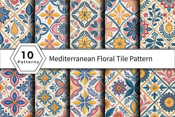 Embracing the Timeless Elegance of Mediterranean Floral Tile Patterns in Modern Design