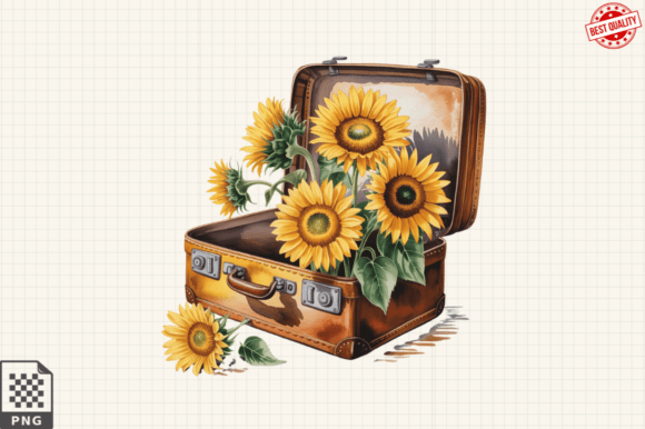 Sunflower Clipart PNG, Sunflower Clipart