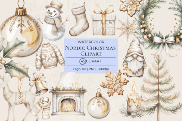 Unlocking Creative Potential: The Ultimate Guide to the Nordic Christmas Clipart Bundle