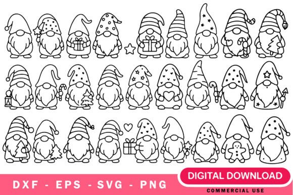 Unlocking Festive Creativity with the Cute Christmas Gnome SVG Bundle