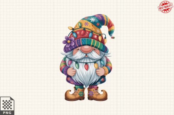 Winter Christmas Gnome Clipart, Gnome PNG